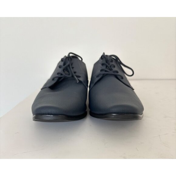 Calvin Klein Shoes Men’s 12 Navy Dress Square Toe Oxford NWOT Corpcore Formal main image 8